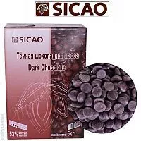 Шоколад Сикао Sicao  (Chocovic Тиаго) Темный, (Россия, г.Чехов), 200г.