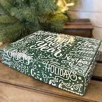 Складная коробка  "Счастливого нового года" 17*13*3см