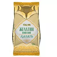 Желатин гранулированный говяжий 220 bloom Халяль VAL'DE, 500г.