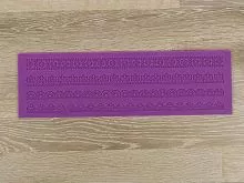 Коврик для айсинга 40х12 см "Узкие полосы"