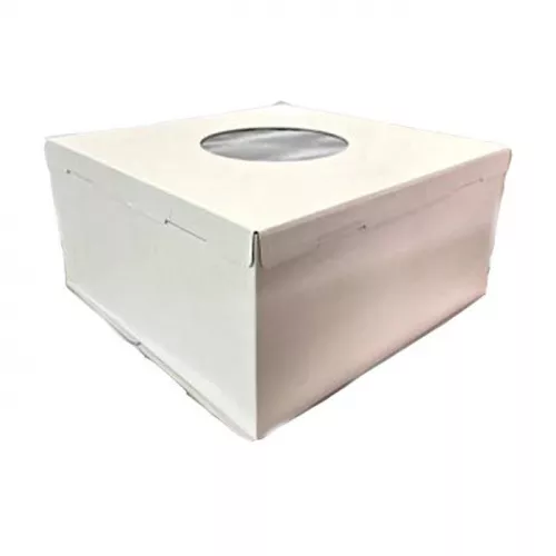 Картон коробка с окном 50*50*25см Картон коробка с окном 50*50*25см