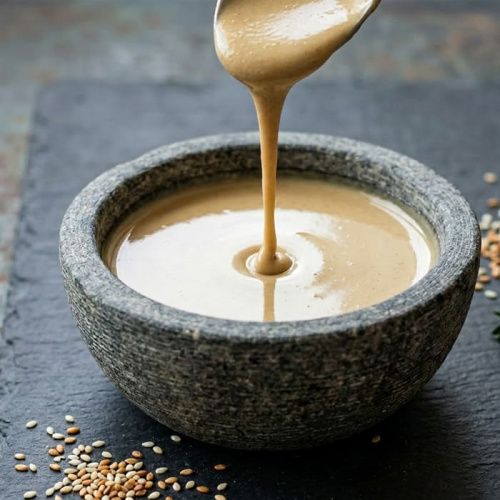Паста кунжутная натуральная (тахини), 100г.