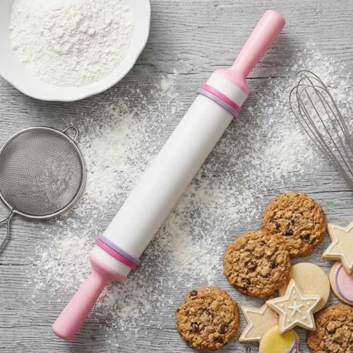 Скалка с ограничителями и ручками,  35,5х4,5см