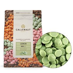 Шоколад Каллебаут Callebaut со вкусом лимон, 1кг.