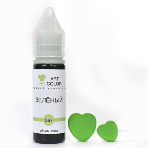 Гелевый краситель Art Color Зеленый, 15мл Гелевый краситель Art Color Зеленый, 15мл
