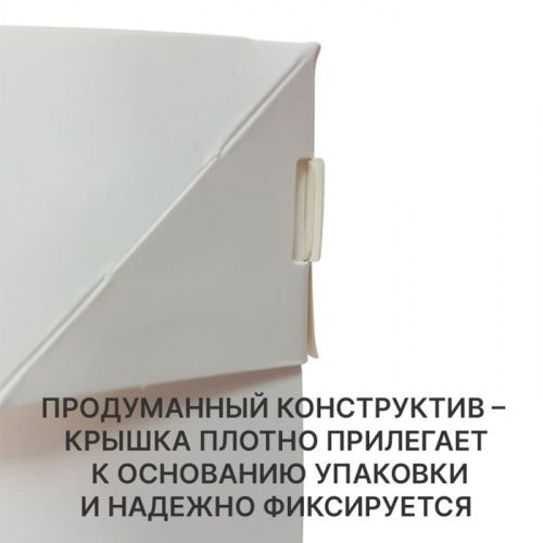 Коробка для 12 капкейков Pro, белая 33*25,2*10см фото 5