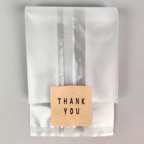 Набор прозрачных пакетов с наклейками "Thank you" 10шт фото 5 Набор прозрачных пакетов с наклейками "Thank you" 10шт фото 5